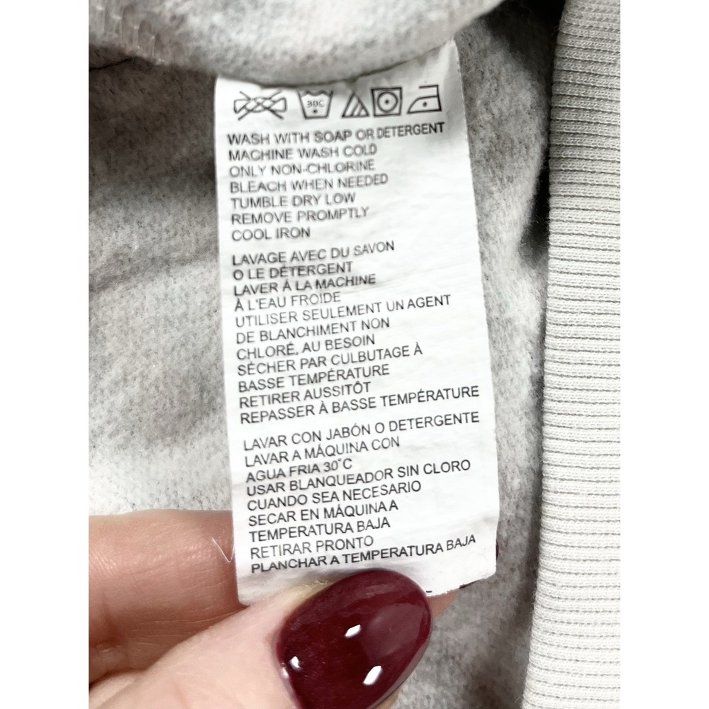 Vintage Y2K Quicksilver Color Block Striped Hoodie 90s Surf Skate Grunge Men's L - Picture 10 of 10
